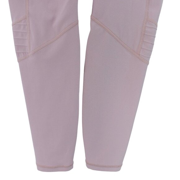 Athleta Inclination Moto Tights Sz S Pink Powervita Athleisure Stretch Gym Yoga - Picture 8 of 12